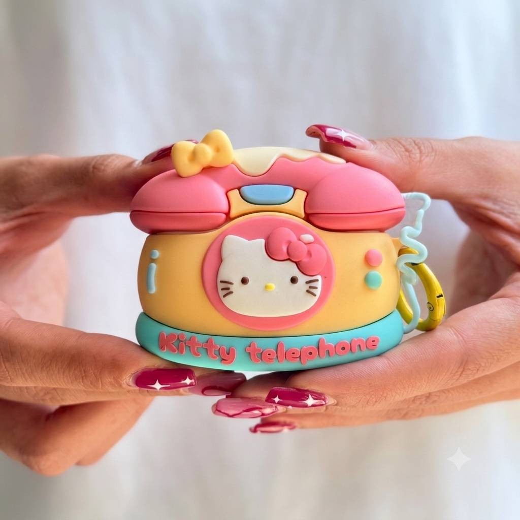 کاور ایرپاد سیلیکونی Kitty Telephone