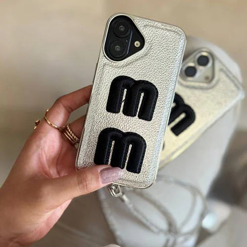 قاب آیفون Miu Miu با بند ژلاتینی با قیمت مناسب 309ت  کیفیت عالی