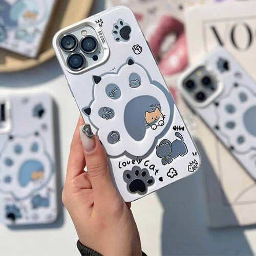 قاب آیفون پنجه گربه جنس so cool